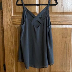 Chiffon strappy torrid tank size 1xl